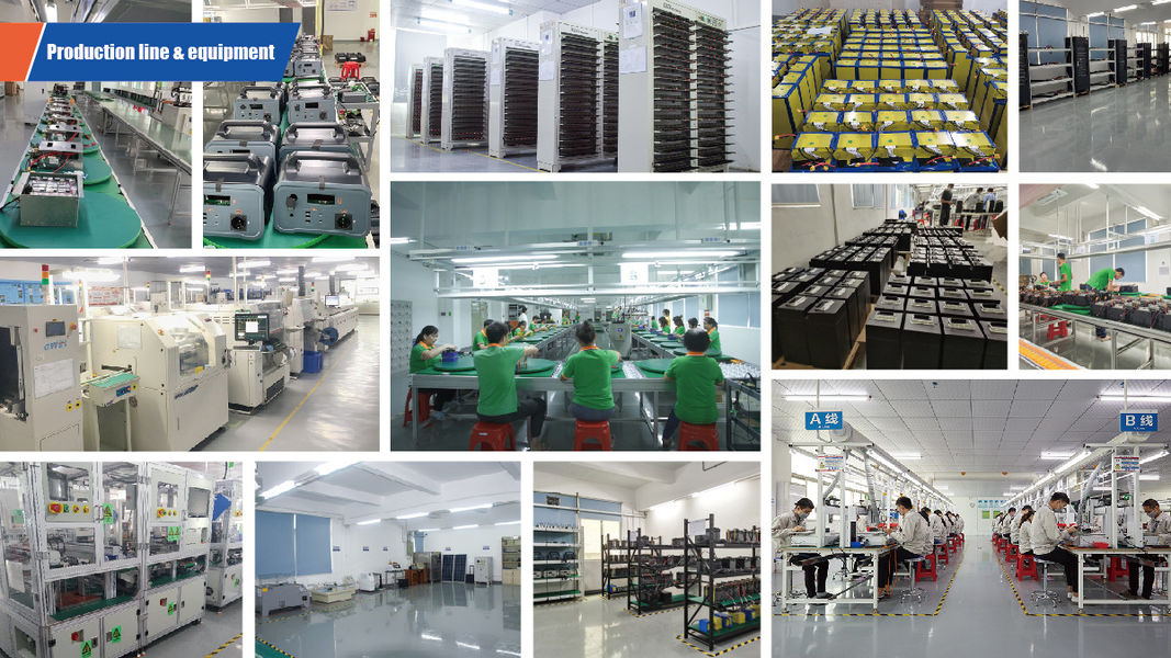 Shenzhen New Hong Energy Co.,Ltd cadena de producción del fabricante