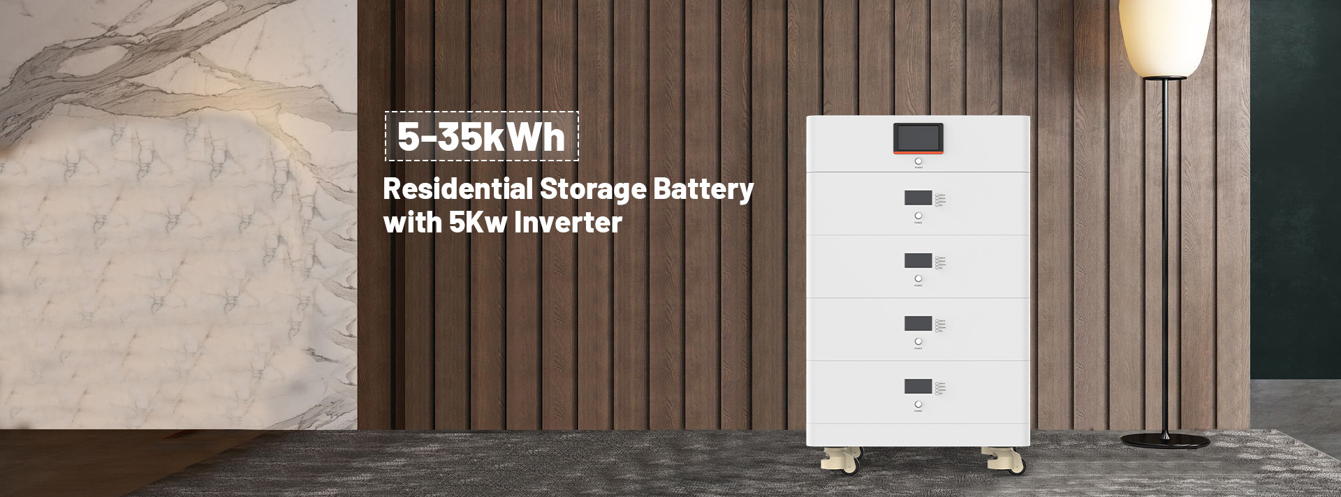 CALIDAD Almacenamiento de energía residencial Fábrica