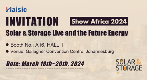 Latest company news about Exposición de fábricas en 2024: Solar & Storage Live and the Future Energy Show Africa